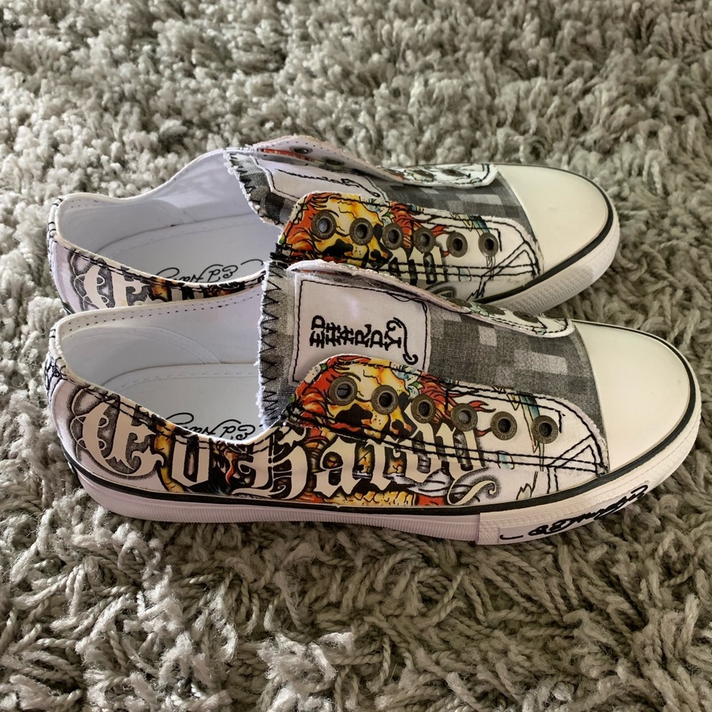Ed Hardy Slip Ons